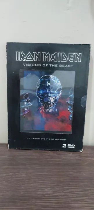 Box dvd Iron Maiden 