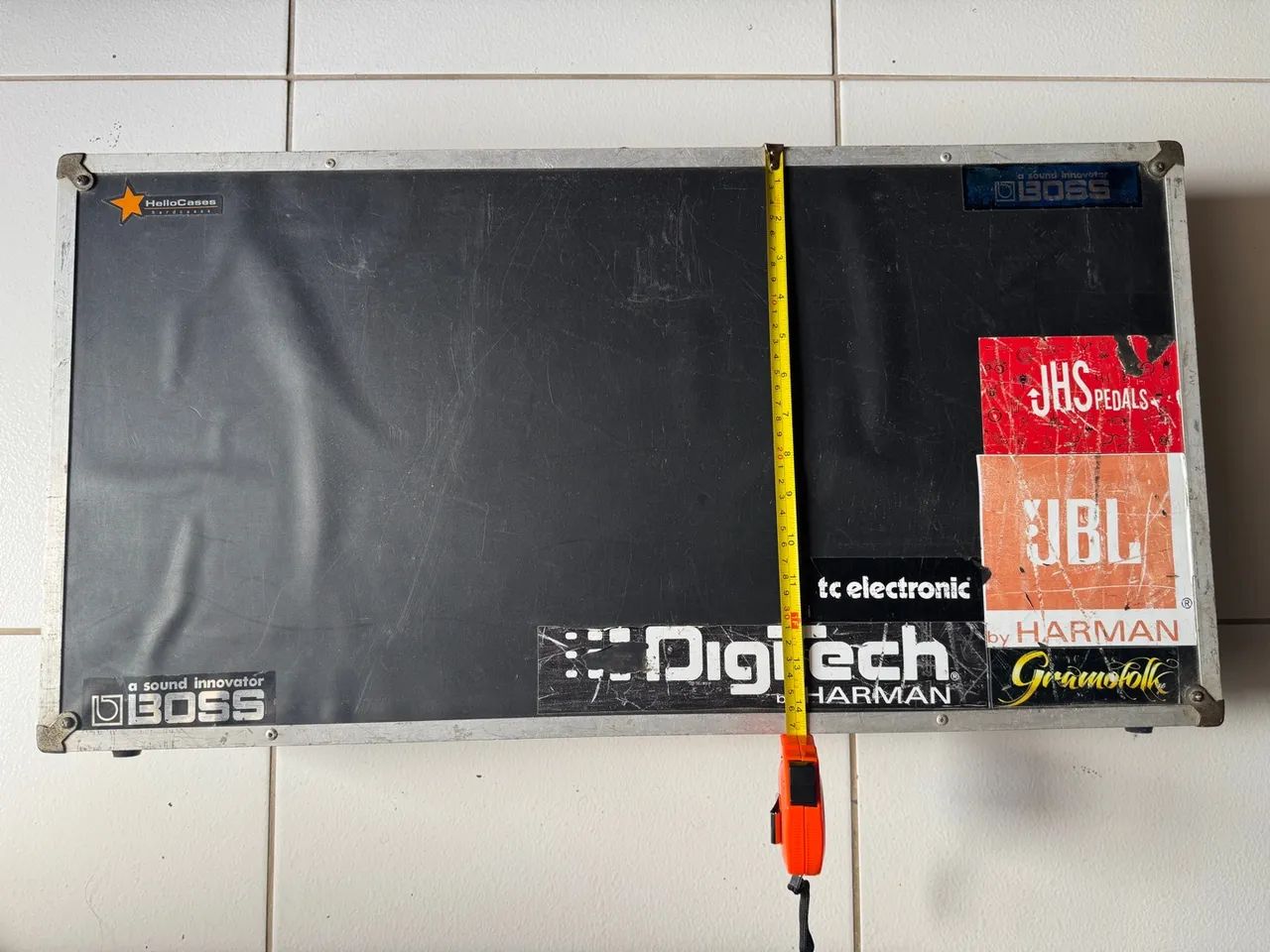 Case Pedalboard Pedais 73x37