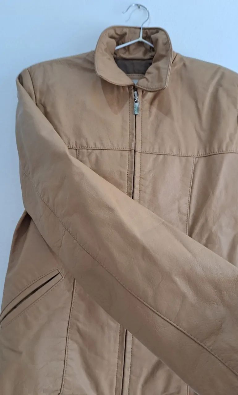 Casaco de Couro legítimo Feminino - Foto 2