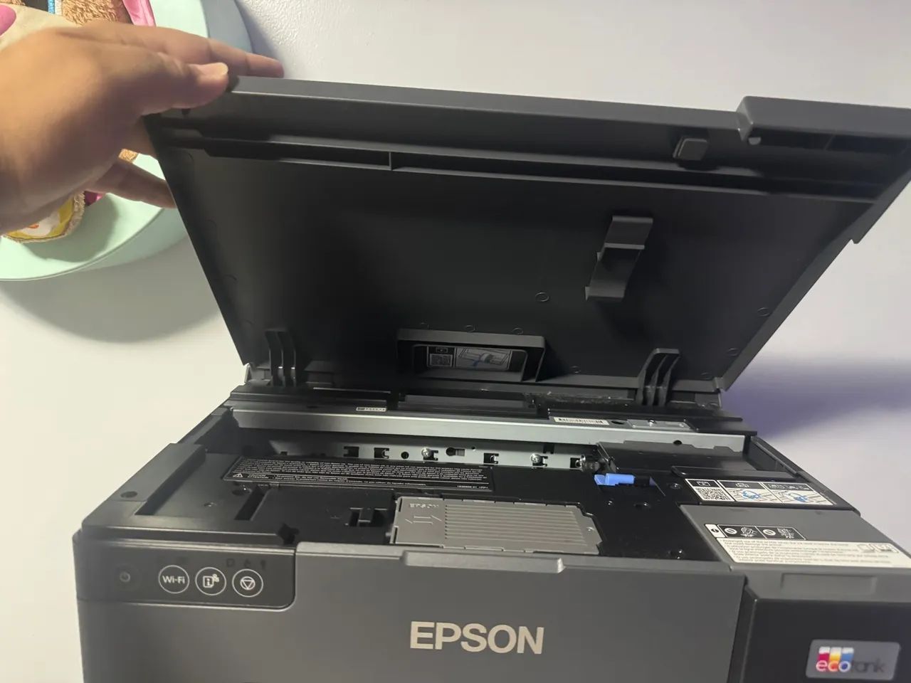 Epson L8050 com menos de 100 páginas imprimidas  - Foto 4