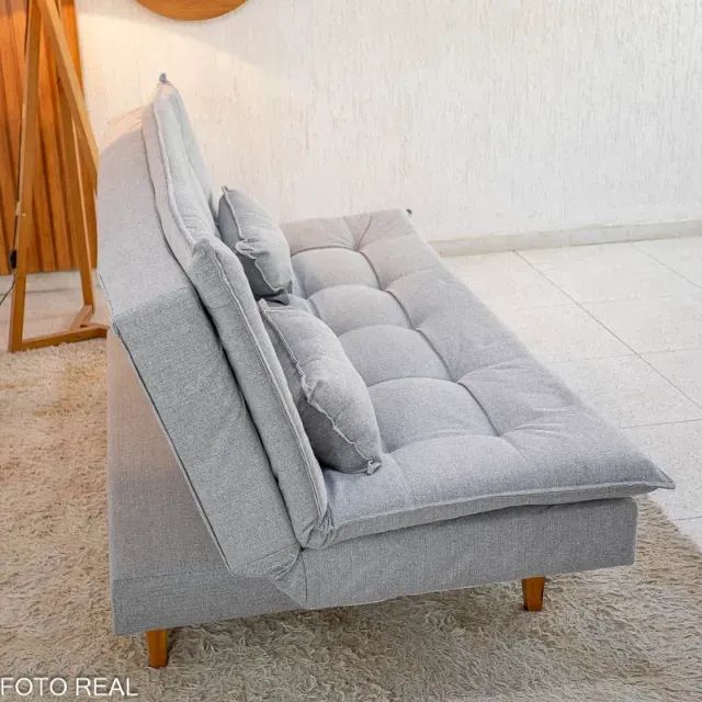 Sofá Cama Premium Linho  1.80m  -   Pronta Entrega! - Foto 2