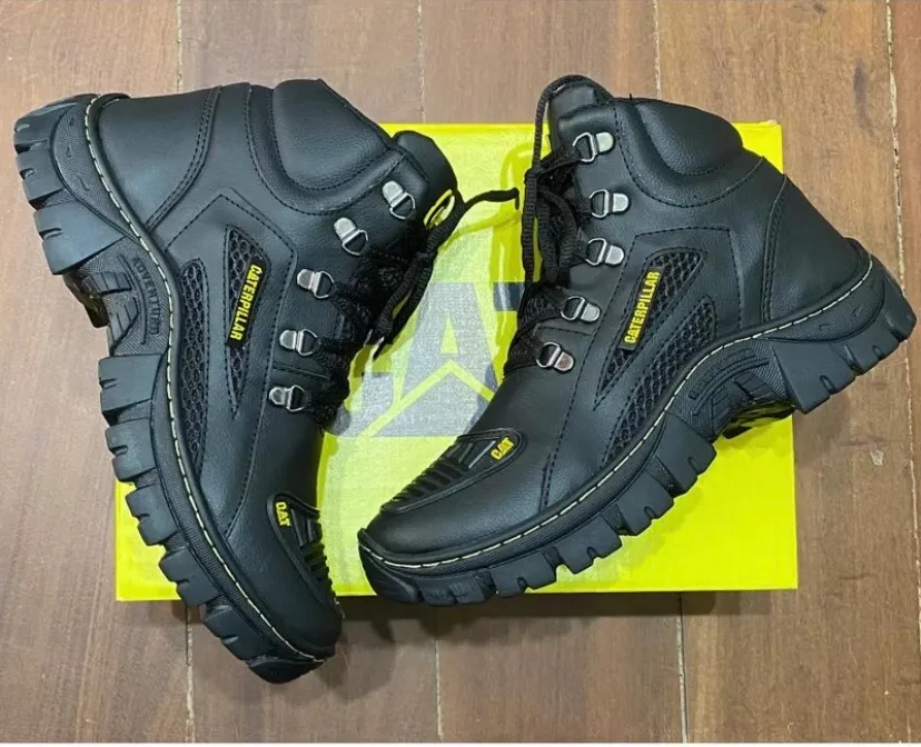 Bota Caterpillar Adventure Adventure Masculina Preta