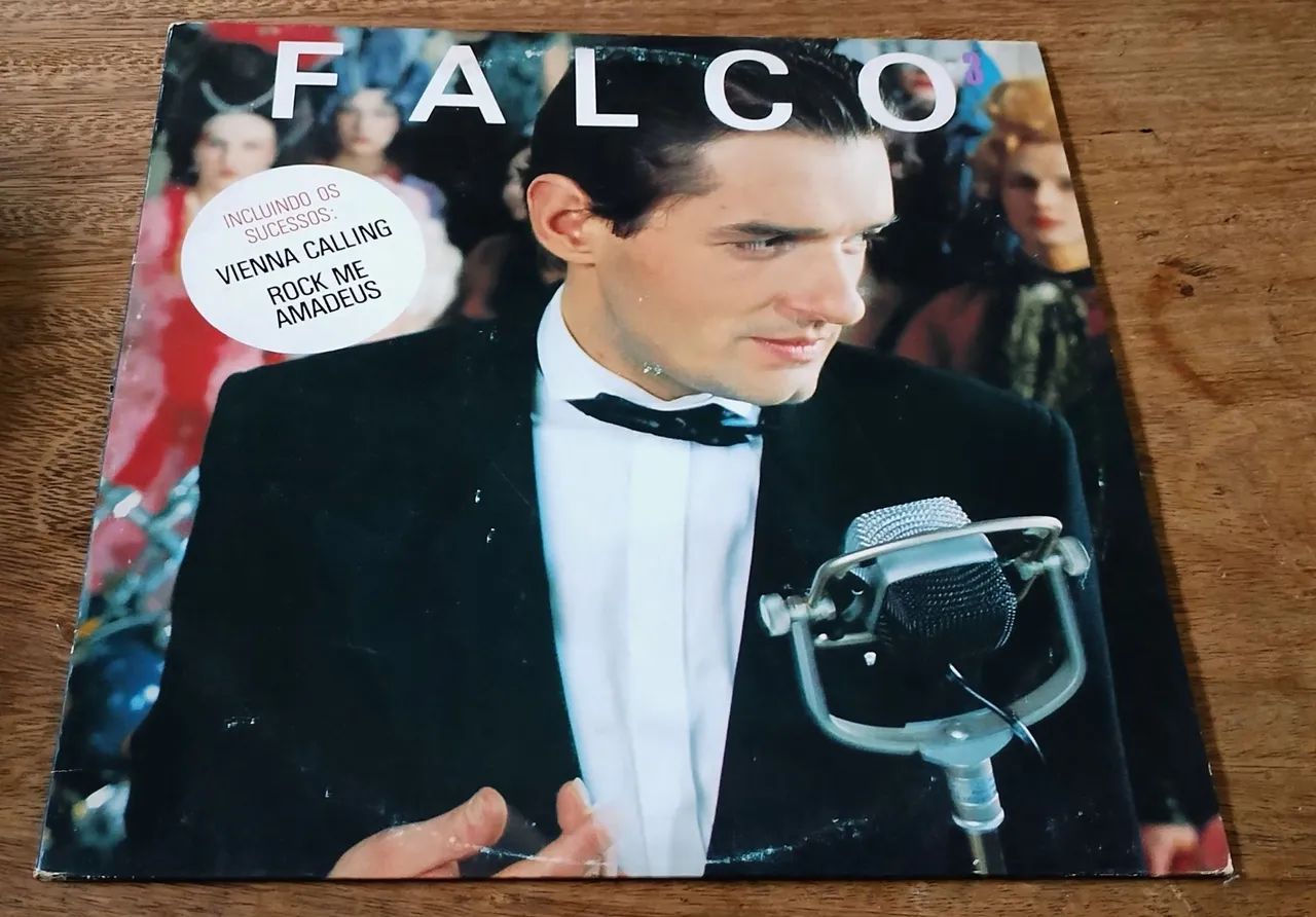 Disco de Vinil Falco - Inclui Vienna Calling e Rock Me Amadeus