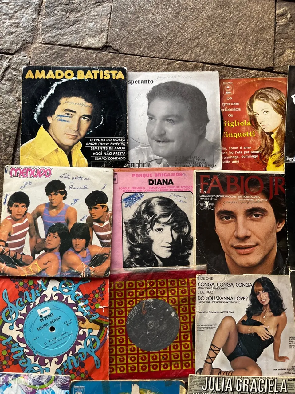 Lote Discos de Vinil Antigos
