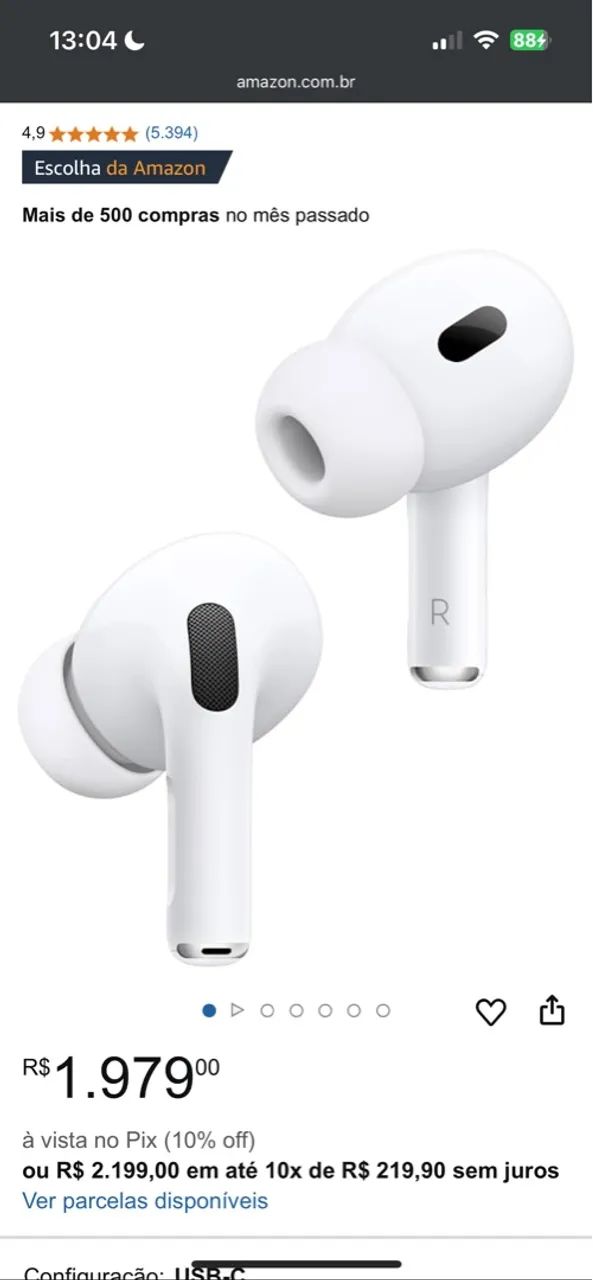 Air pods 2 geracao fone de ouvido - Foto 3