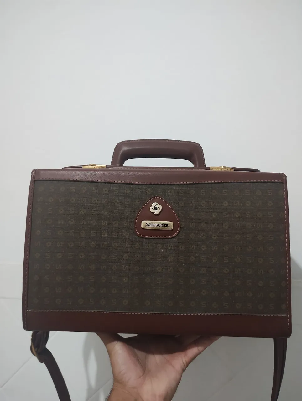 Maleta de Viagem Samsonite Vintage Marrom