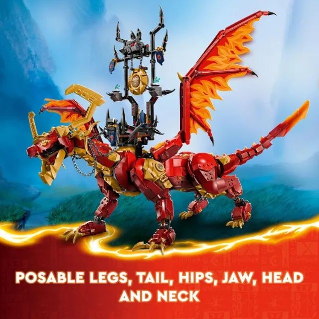 LEGO Ninjago Dragão Matriz de Movimento 71822 - Foto 2
