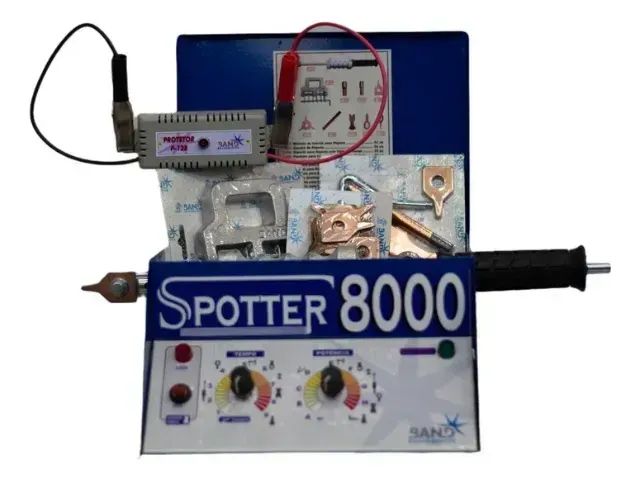 Repuxadora Repuxadeira Spotter 8000 Analogica 220v 60hz 7,5 KVA Band - Foto 2