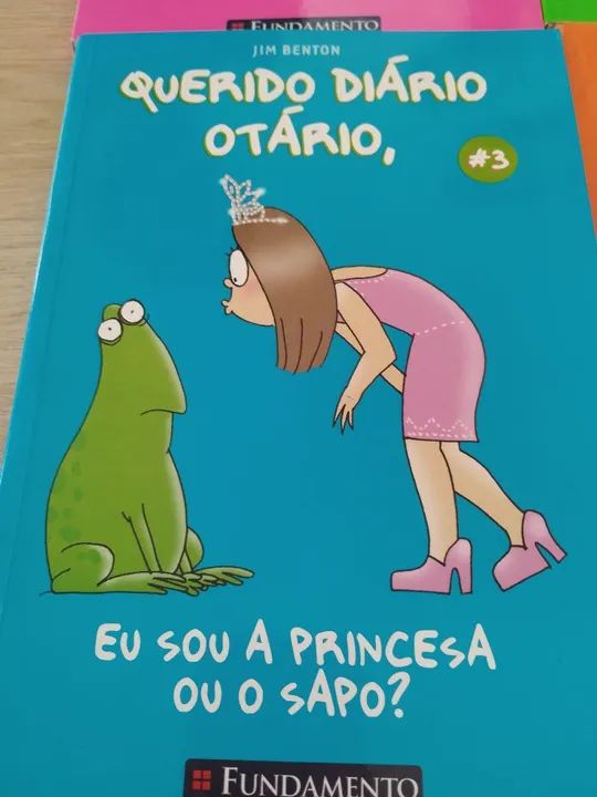 Livros _ coleção QUERIDO DIÁRIO OTÁRIO (vol. 01 ao 04)- excelente estado  - Foto 4