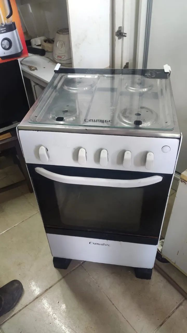 Fogão 4 bocas esmaltec