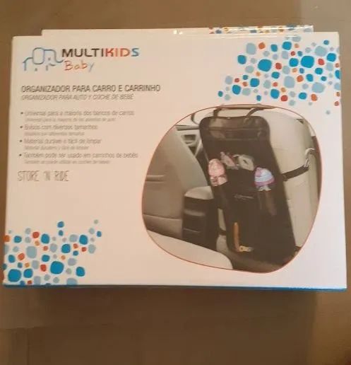 Organizador de carro e carrinho 