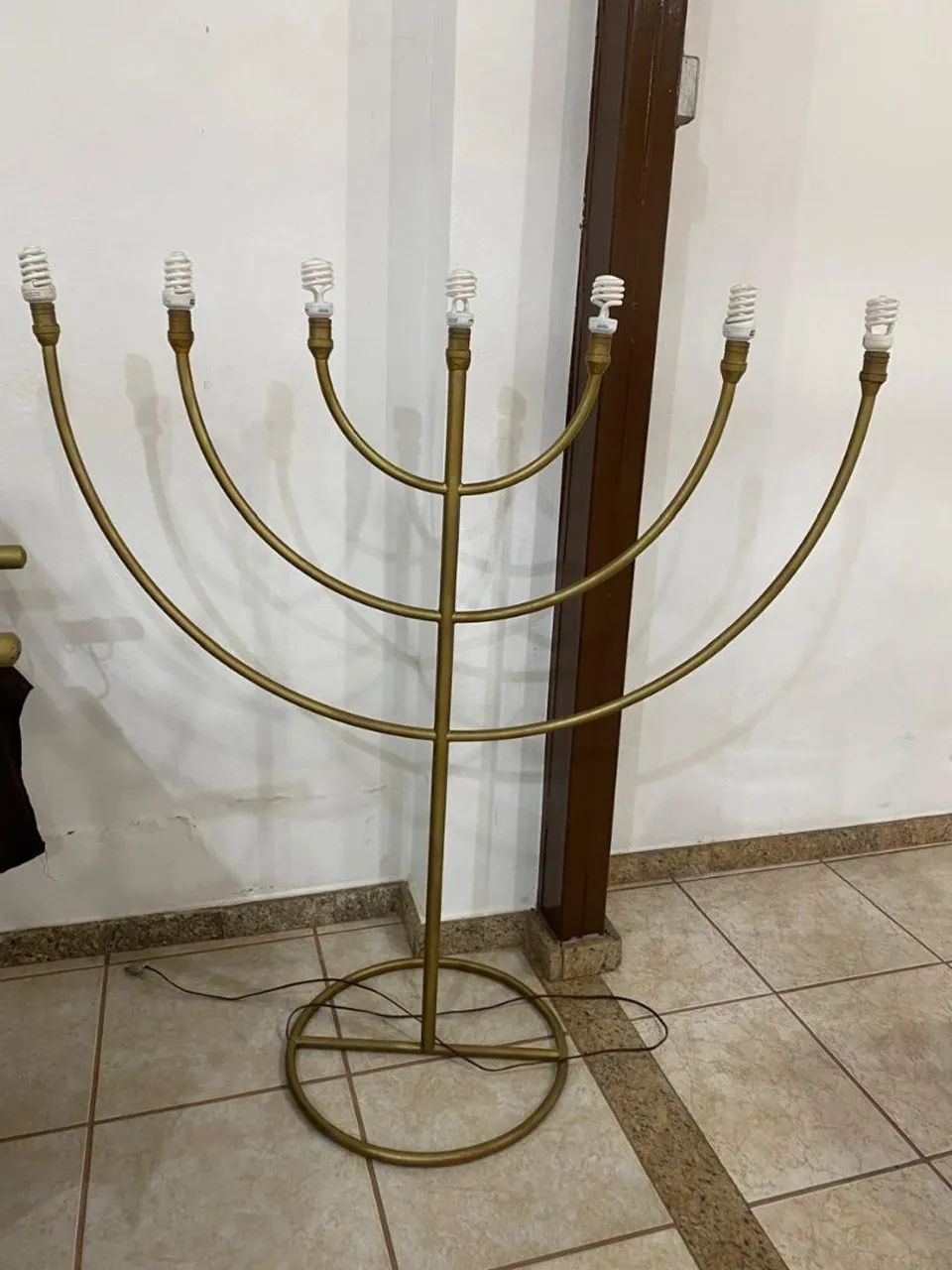 Candelabro 7 hastes tamanho grande - Foto 2