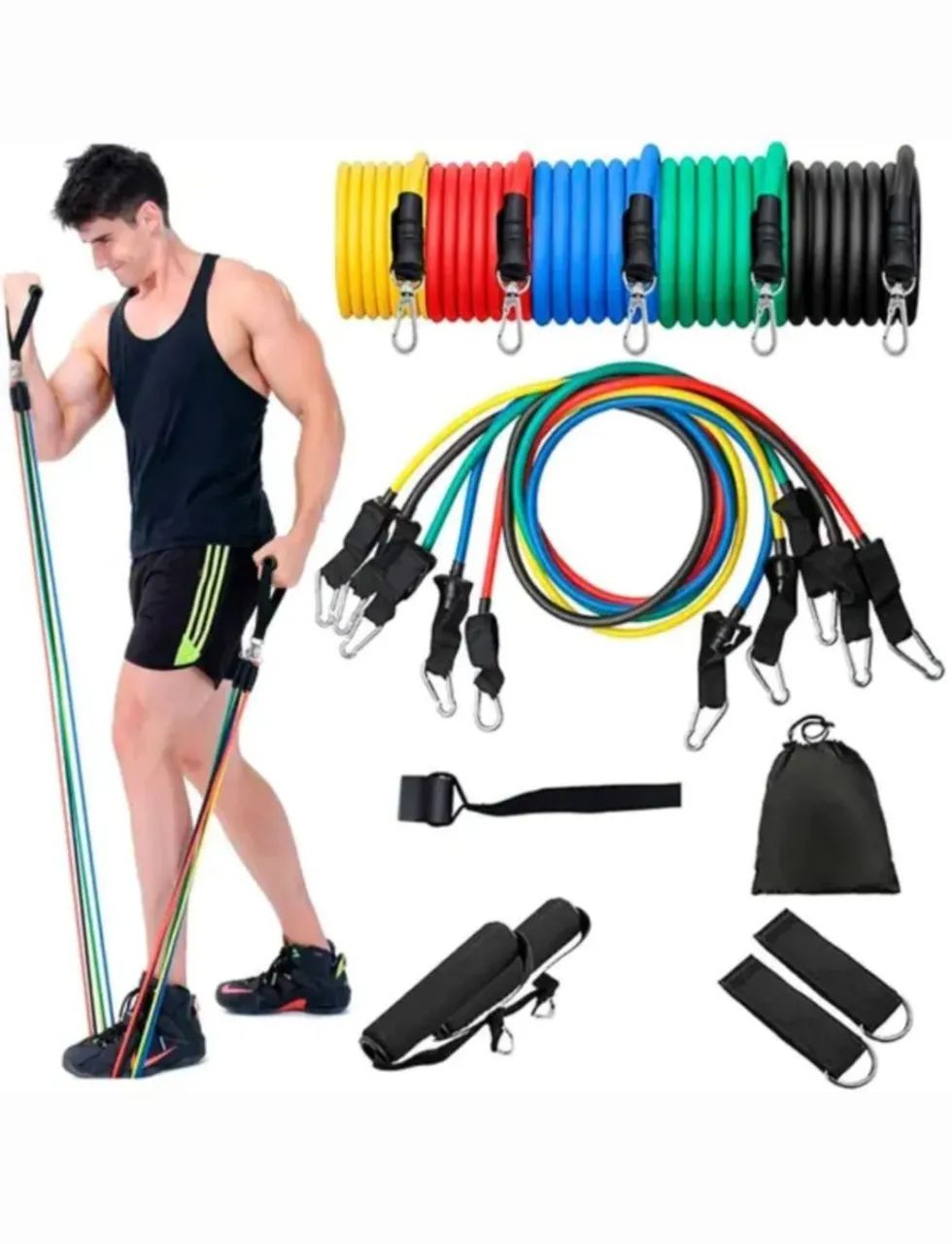 Kit de Bandas Elásticas para Treinamento