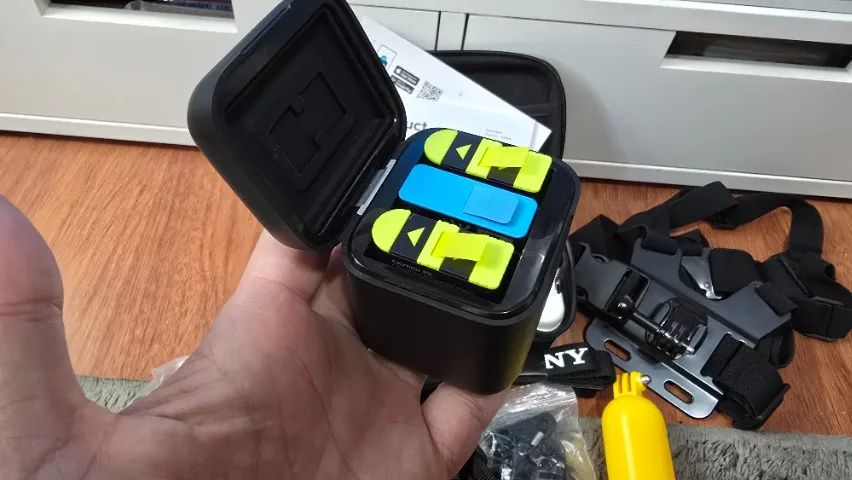 Câmera GoPro Hero 9 + kit baterias + acessórios - Foto 5