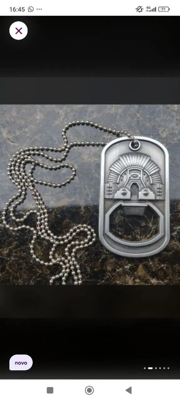 dogtag Oakley original (iten relíquia, raridade, colecionador) - Foto 2