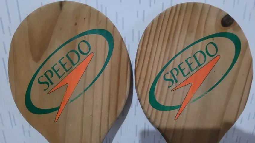 Raquetes de Frescobol Speedo usadas - Foto 3