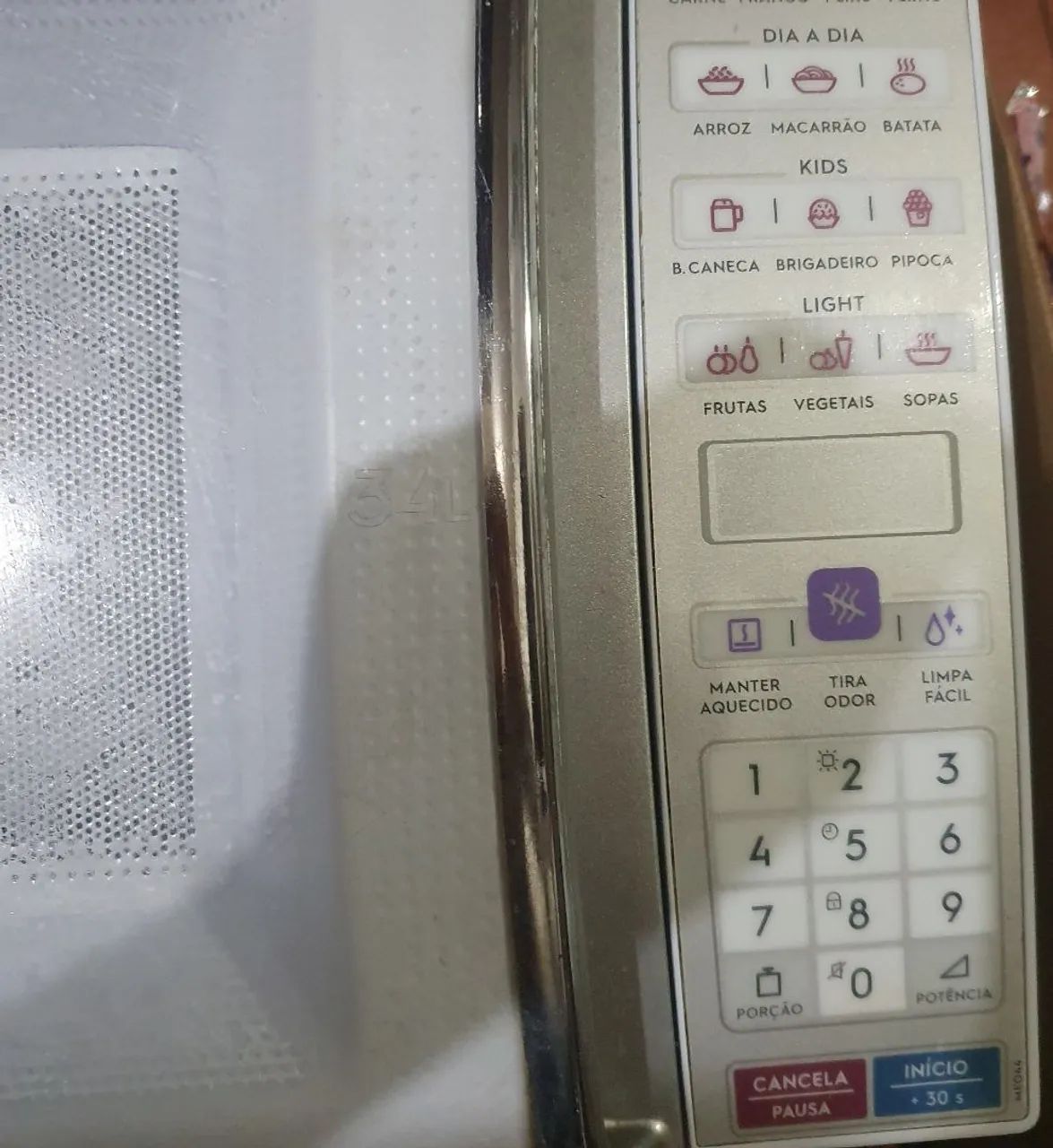 Microondas Electrolux 34 litros 