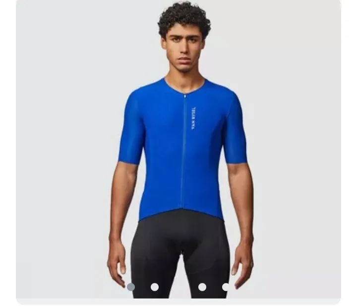 Camisa de Ciclismo Van Rysel Azul - Conforto e Performance