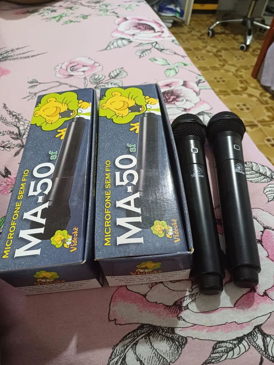 Microfone Sem Fio MA-50 - Videokê