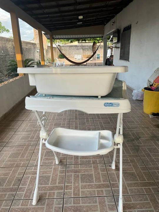 Trocador de bebê Splash com estrutura de metal - Foto 2