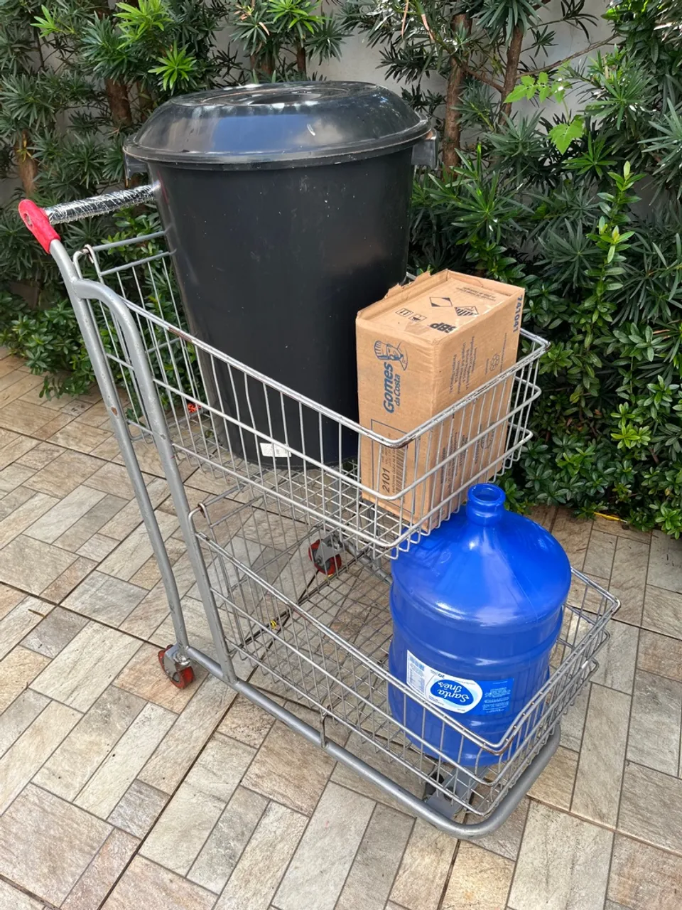 Carrinho de compras multiuso reforçado