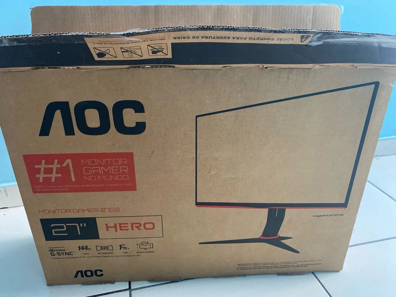 Monitor Gamer AOC 27 polegadas 144Hz - Foto 3