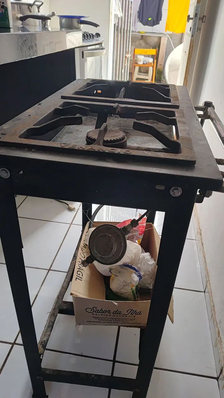 Fogão Industrial Duas Bocas Venâncio 350 - Foto 2
