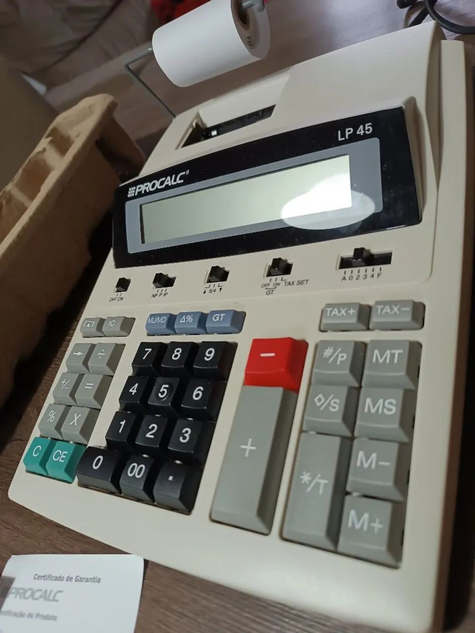 Calculadora com Impressão PROCALC LP 45 *** LEIA O ANÚNCIO*** - Foto 5
