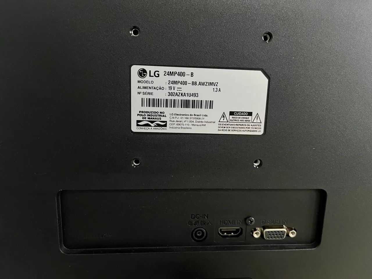 Monitor Bordas Finas LG 24 Polegadas 24MP400 - Foto 2