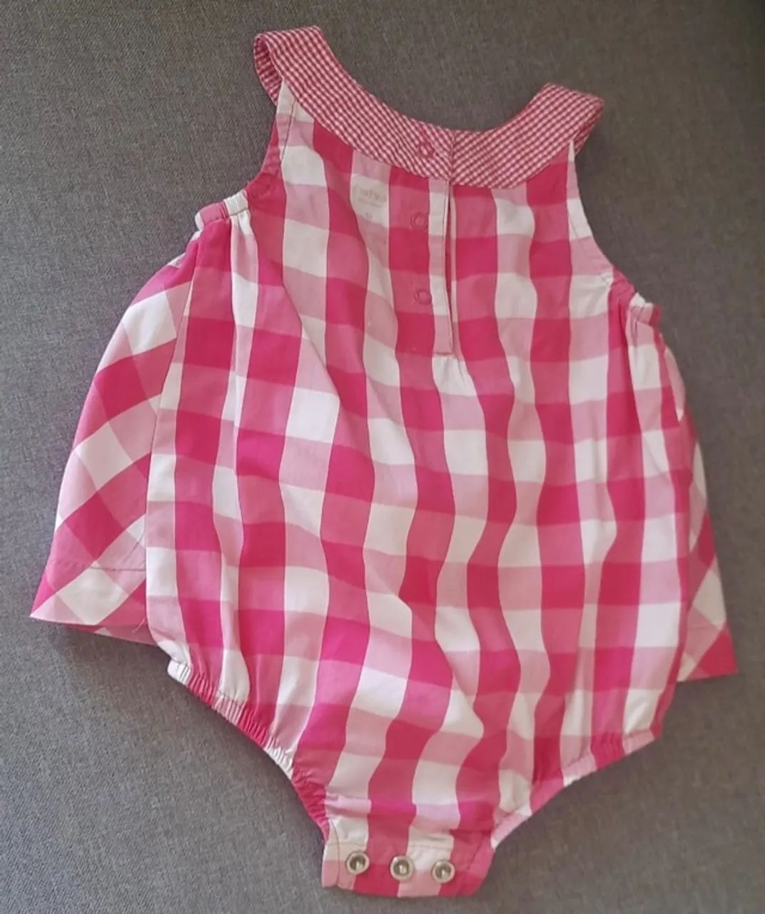 Body/vestido de bebê da Carter`s rosa  - Foto 4