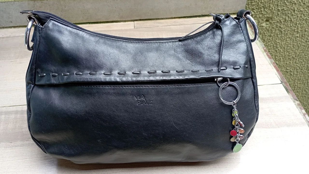 Bolsa de couro legítimo 