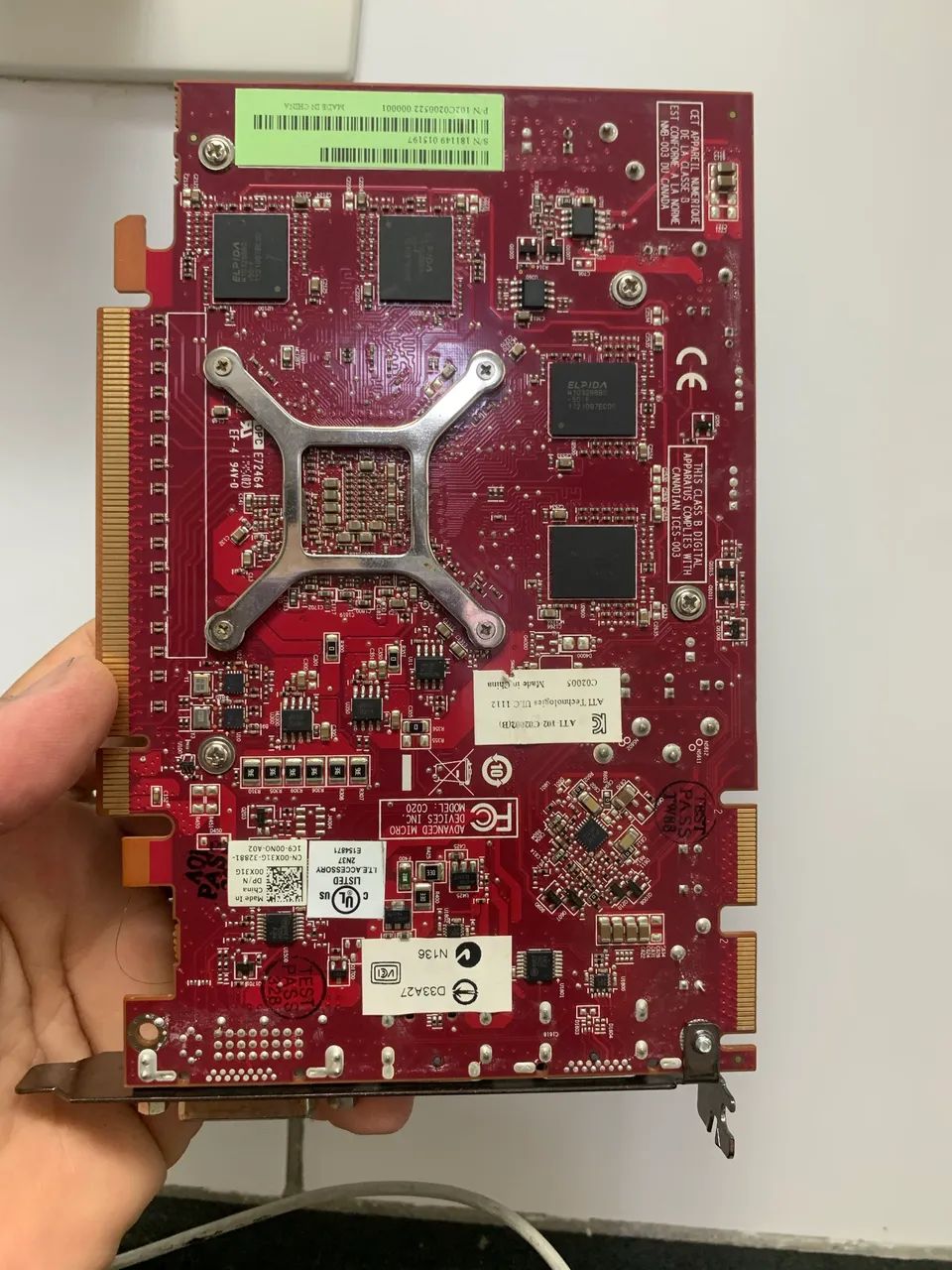 Placa De Vídeo Firepro 3d Graphics V3750 Pcie 256mb  - Foto 3