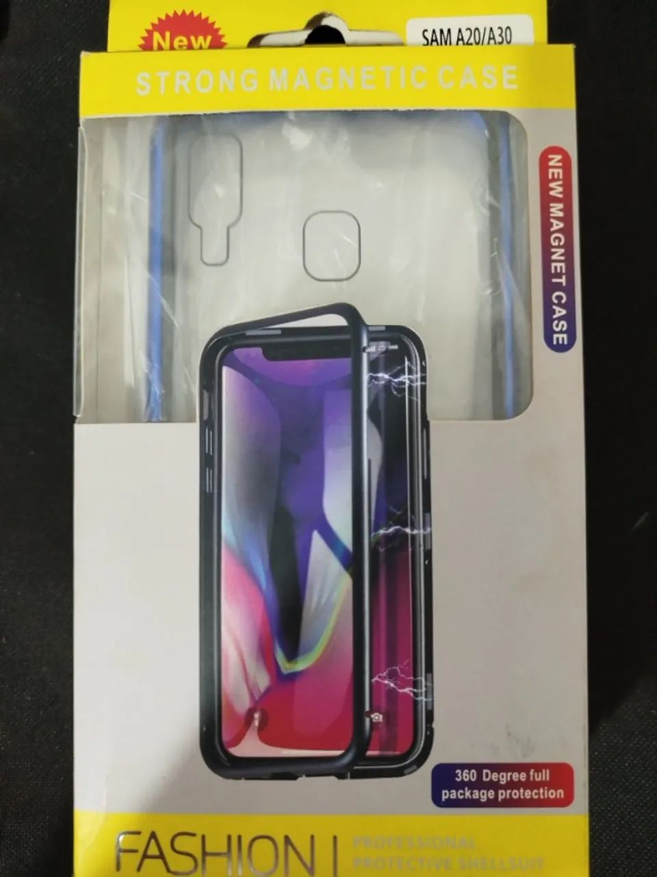 Capinha Samsung A20/A30 Vidro Só Atrás.  - Foto 2