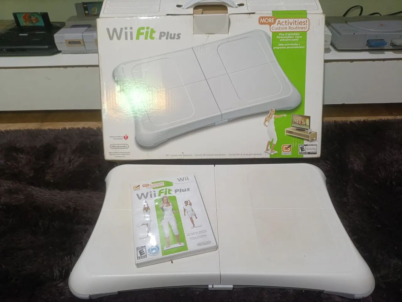Wii Fit Plus semi novo 