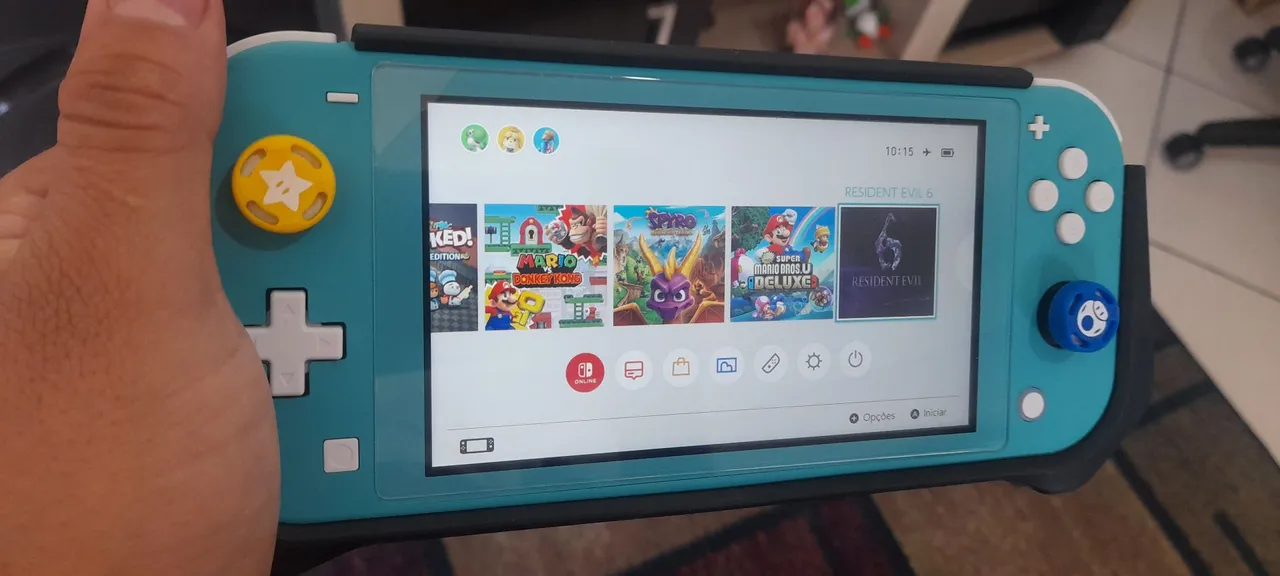 Nintendo Switch Lite - desbloqueado