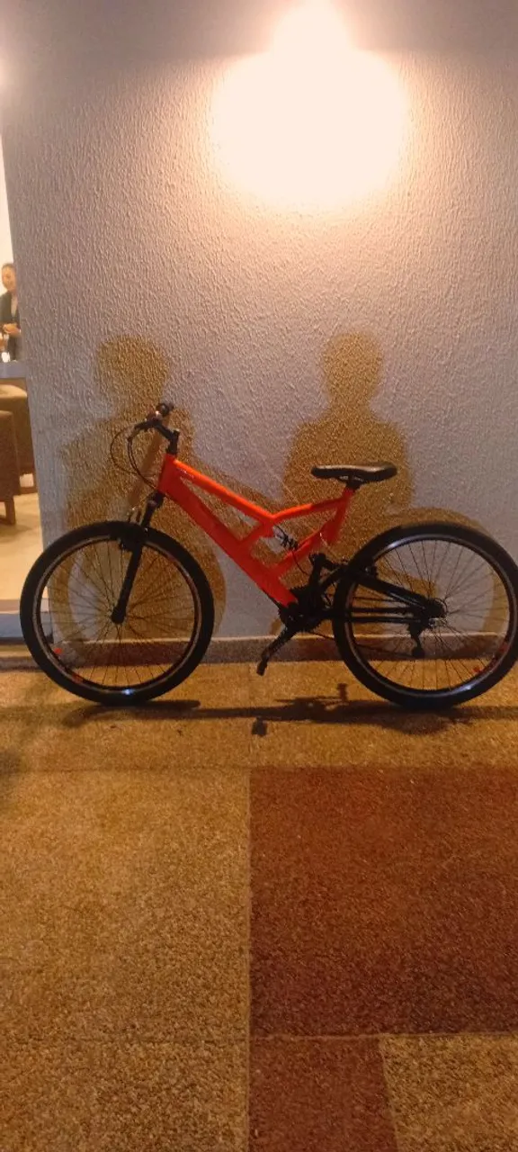 Bicicleta Aro 26 Laranja COLLI