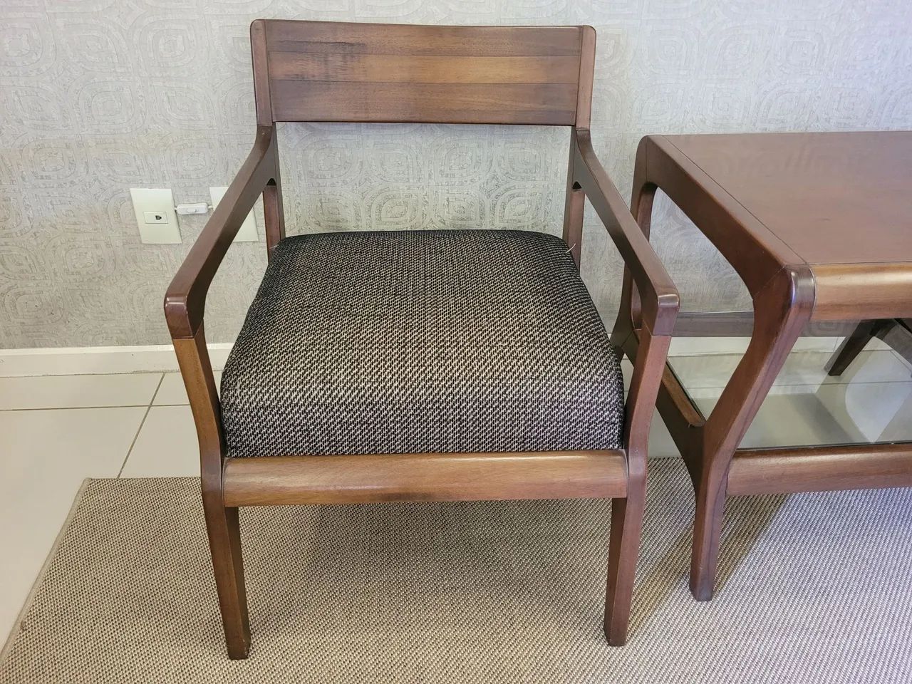 Conjunto de Poltronas com mesa Mazotti - Foto 5