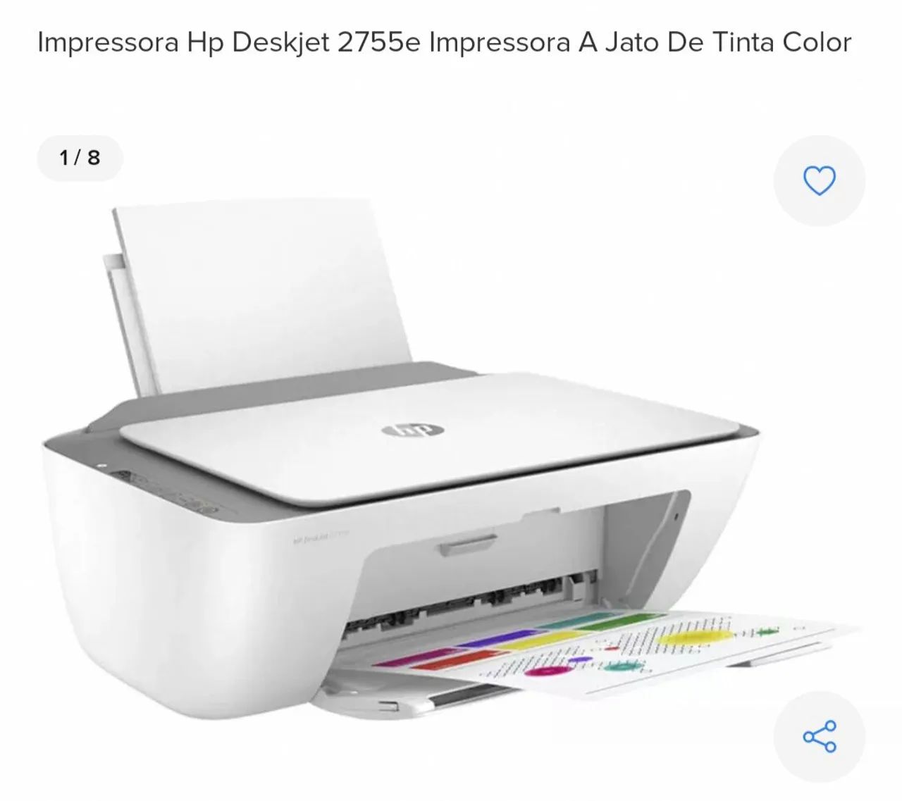 Impressora Hp deskjet 2755 - Foto 3