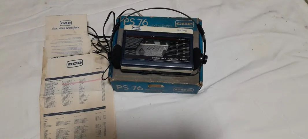 Walkman CCE Antigo