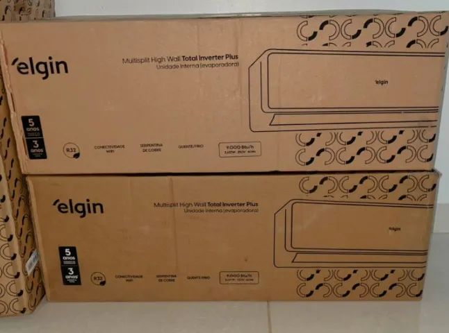 Ar-condicionado NOVO Bi-Split Elgin 18.000 Btus (2x Evap. 9.000 Btus) - Foto 3