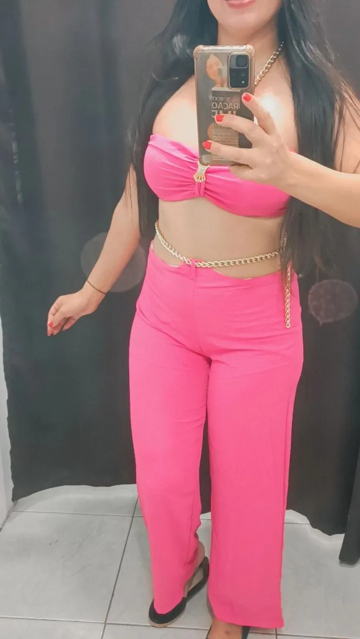 Conjunto Pink Moderno e Charmoso