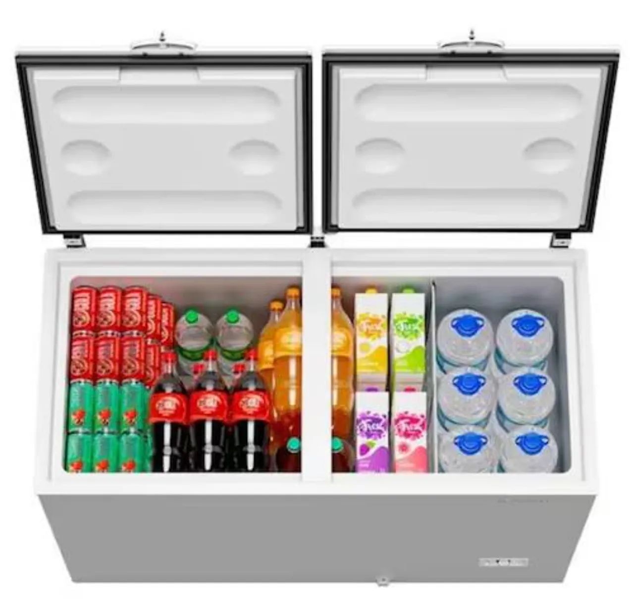 Freezer Horizontal Metalfrio 2 Portas 417L DA420IF Tech Branco Bivolt - Foto 3