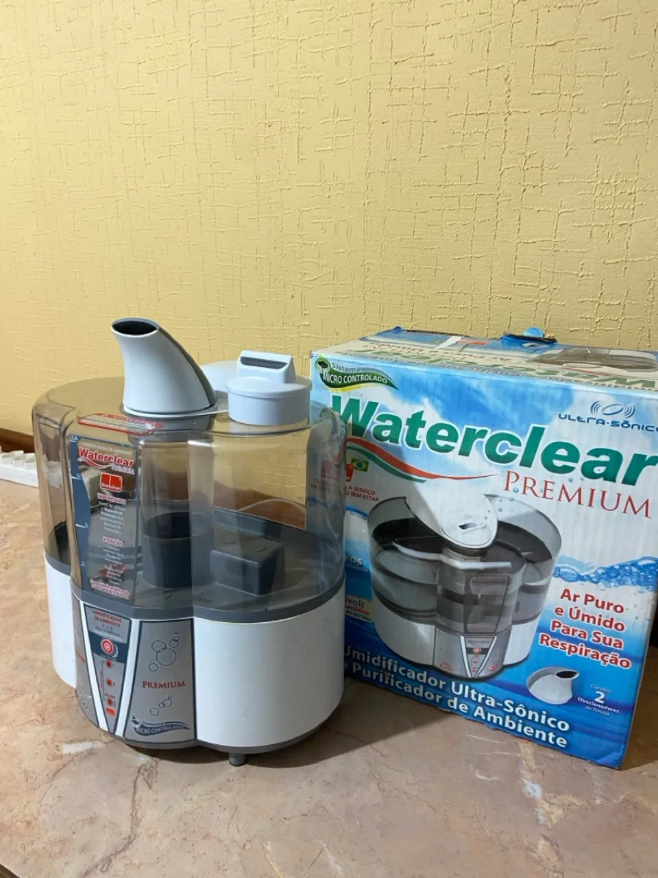 Umidificador e Purificador de Ar Waterclear Premium