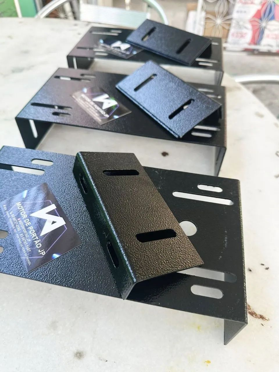 Motor para portão vendemos base para motor de portão de garagem universal - Foto 2