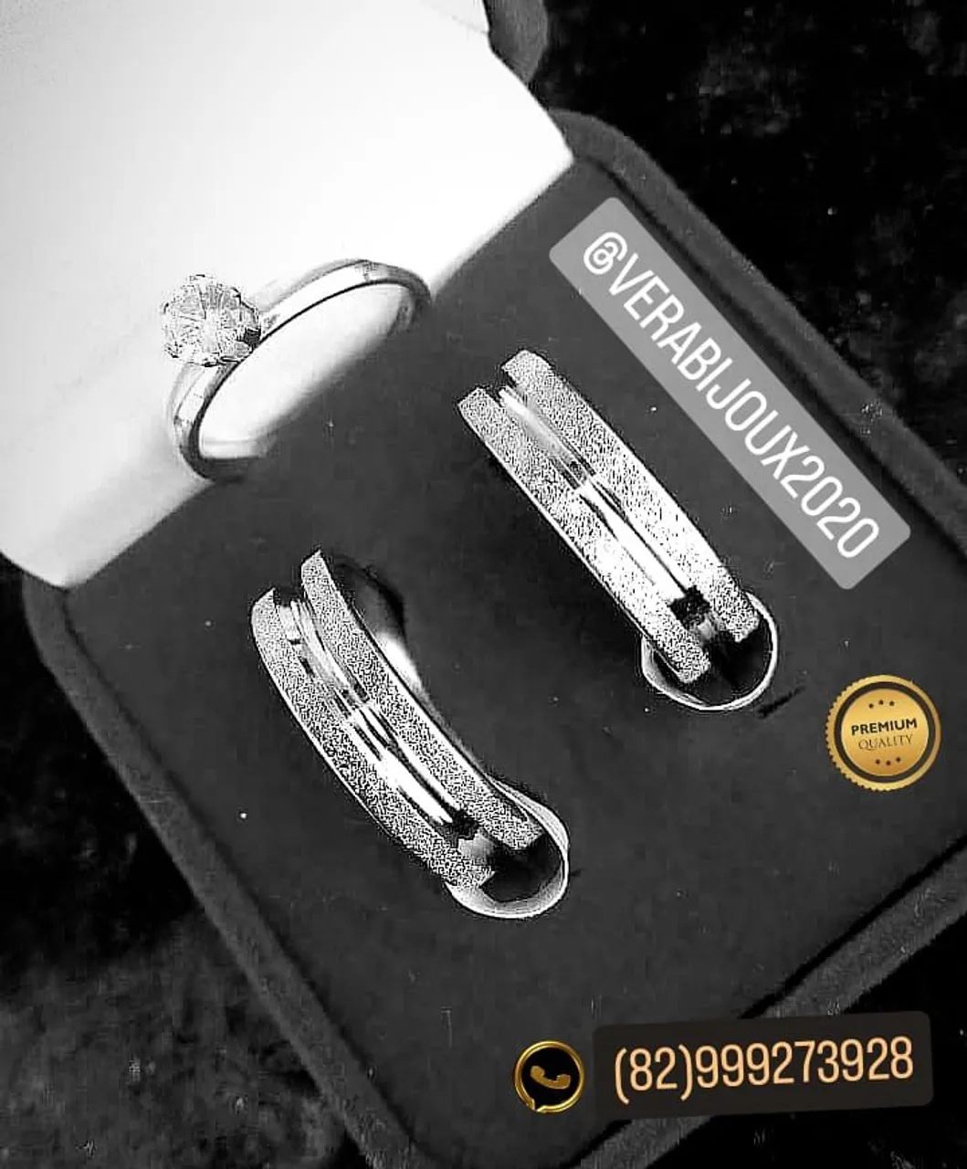 KIT TRIO NAMORO NOIVADO E COMPROMISSO 