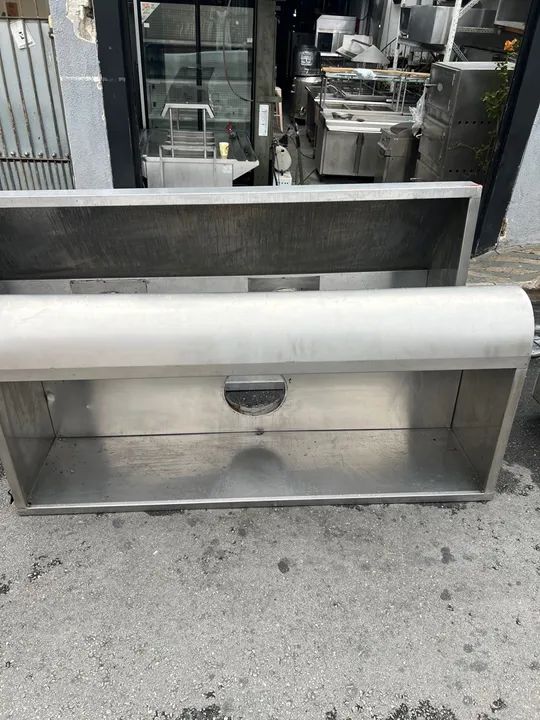 Coifa  Industrial em Aço Inox 2m x 90 x 60  - Foto 5