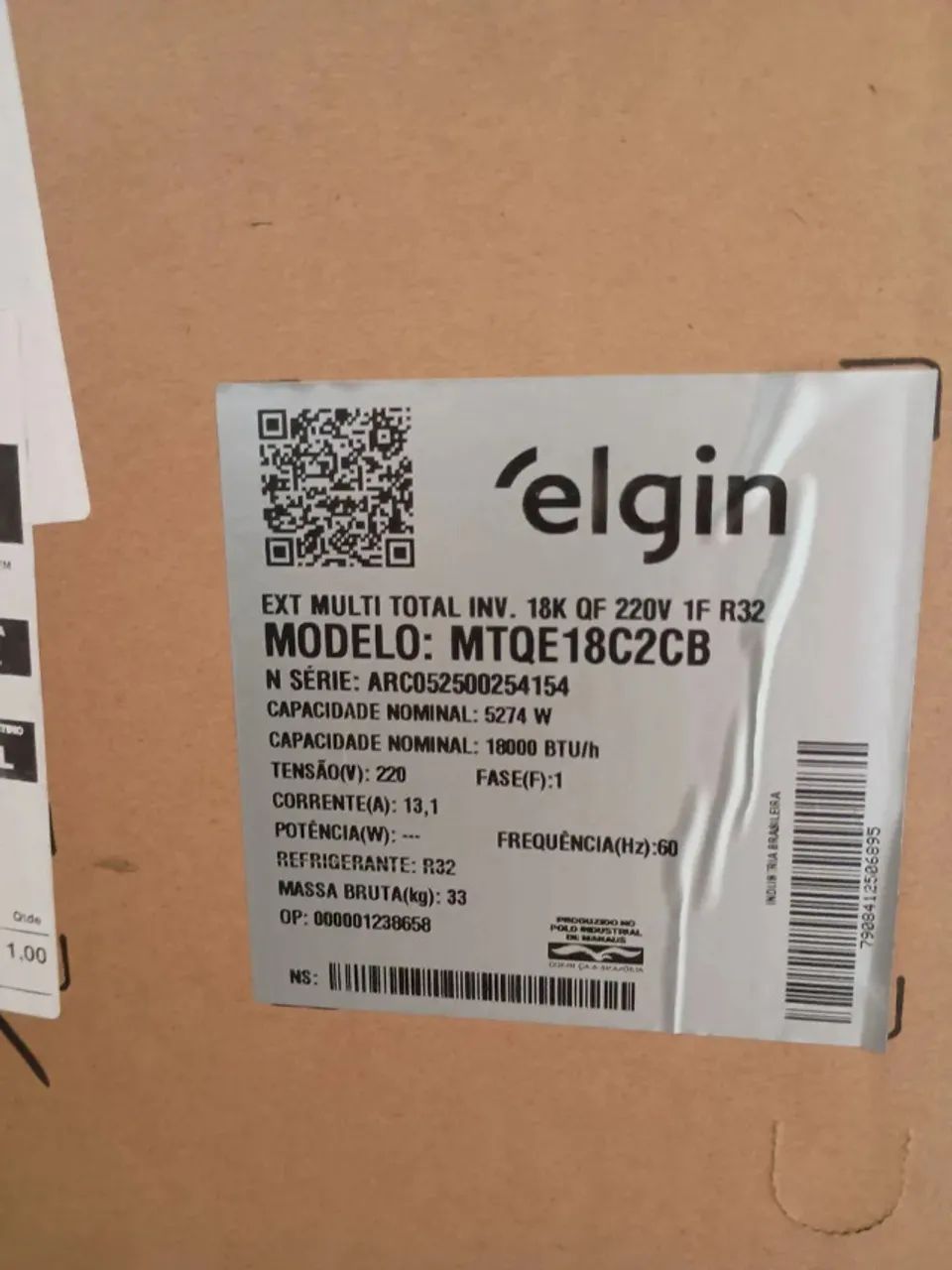 Ar-condicionado NOVO Bi-Split Elgin 18.000 Btus (2x Evap. 9.000 Btus) - Foto 4