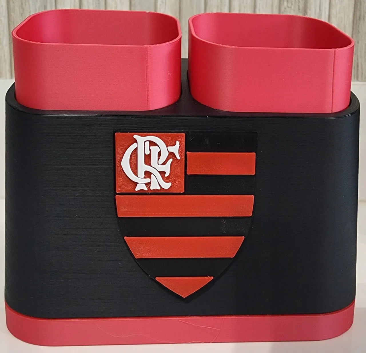 Porta Caneta/Objetos Flamengo 3D