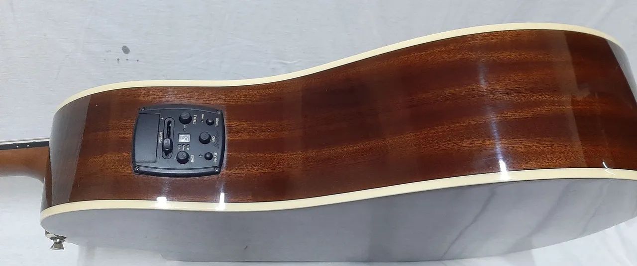 Violão Epiphone AJ-210CE Vintage Sunburst  - Foto 2