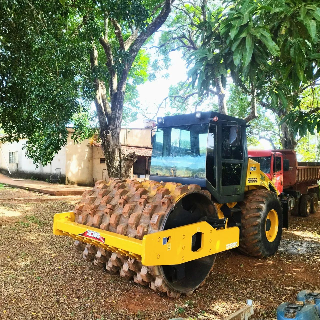 Rolo Compactador XCMG XS120PD - 2008 - Foto 3